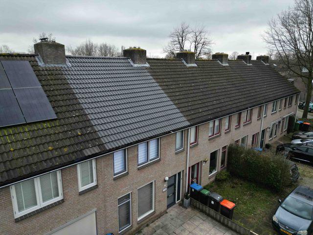 Pannendak renovatie tussenwoning - folie tengels en nieuwe pannen - Rosmalen