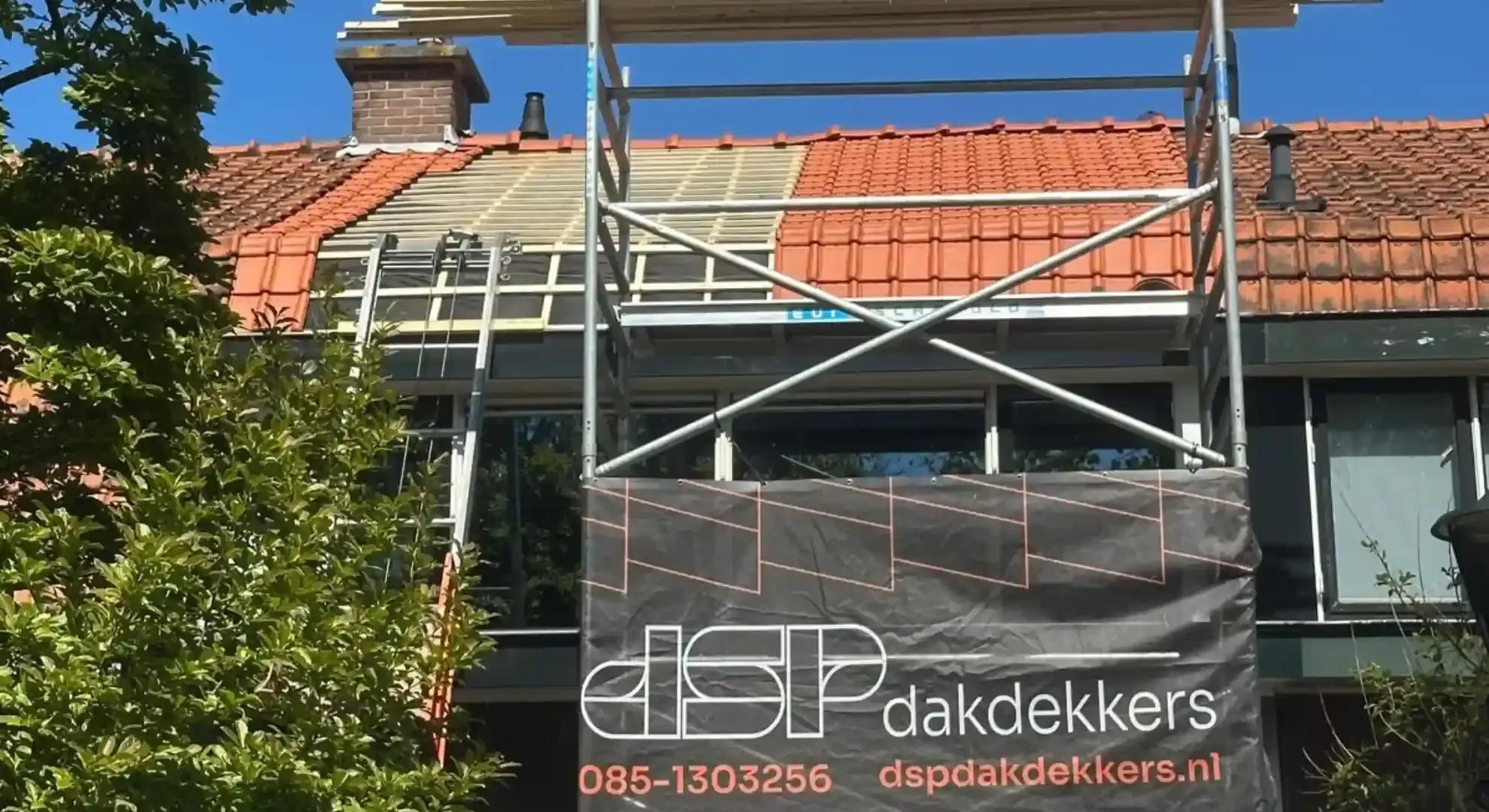 Plat dak vervangen